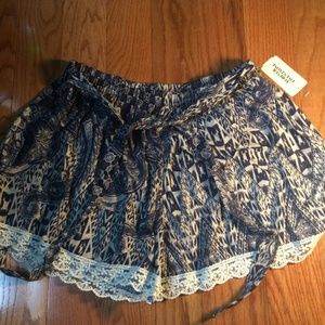 Navy blue skirt